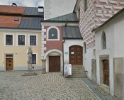 Vyhlídková věž kostela sv. Bartoloměje.